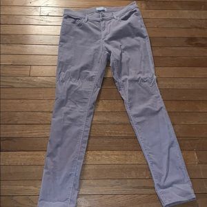 Lilac corduroy pants